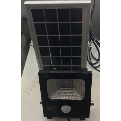 Proiector LED 10W cu Panou Solar si Senzor Miscare